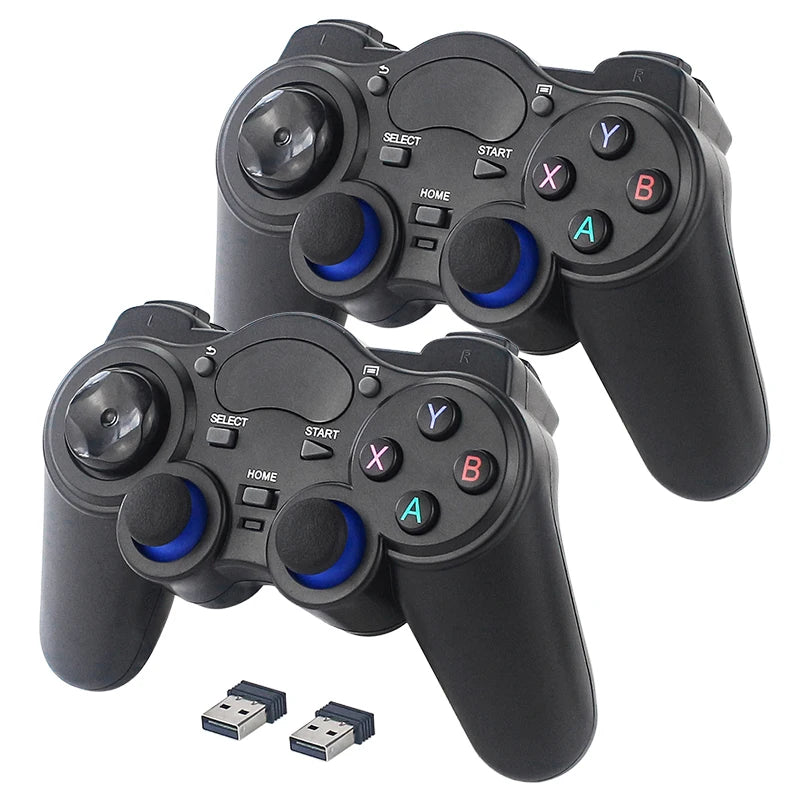 Custom 2.4G Wireless Gamepad Joystick Game Controller Joypad for PS3 PC Android Raspberry Pi 4 Retroflag NESPi Retropie Manufacturer
