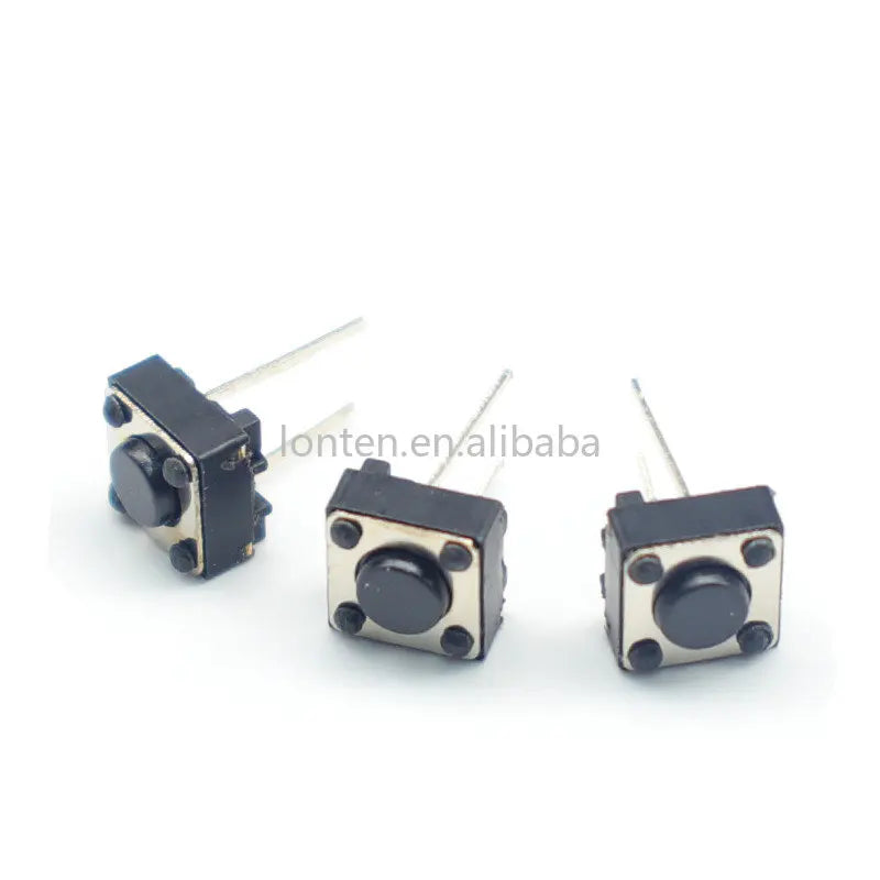 Custom 100PCS/Lot 6x6x5mm Micro Switch Tactile Push Button Switch 2 pins 6*6*5mm Key Switches Manufacturer