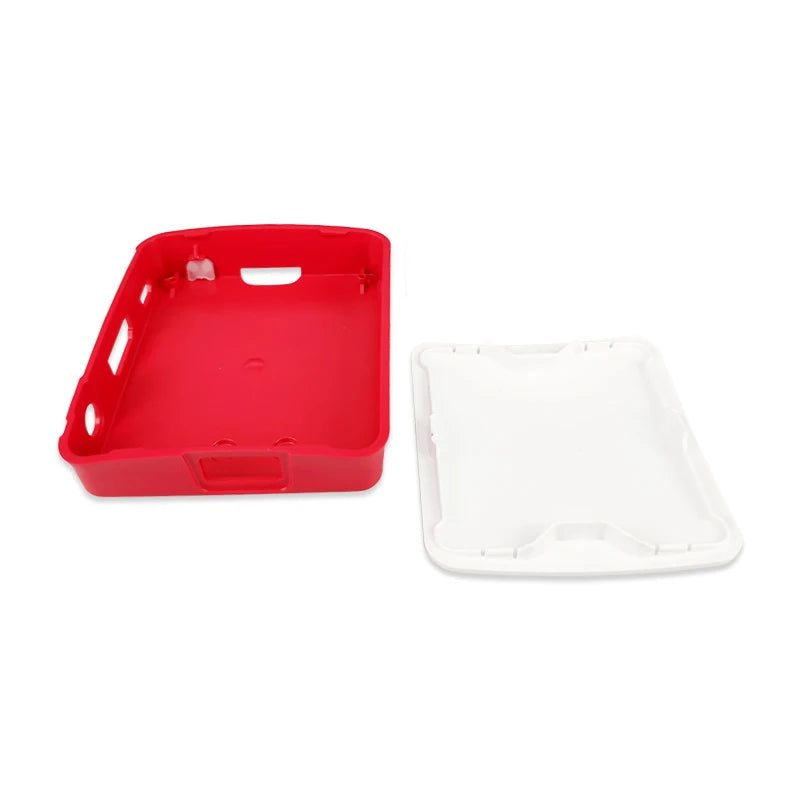 Custom Official case for Raspberry Pi A and 3A+ red & white color Manufacturer