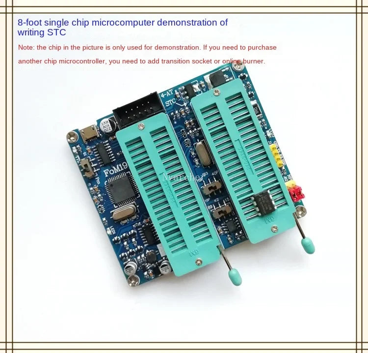 Custom 51 microcontroller programmer STC writer AT89C52/C2051/24/93 writer 51 chip downloader Manufacturer