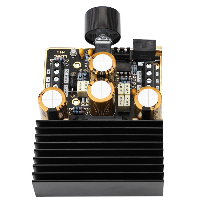 Custom TDA7850 2*50W + 2*50W 2.1 Channels Audio Amplifier Board Class AB Stereo Subwoofer Car AMP amplifier pcb assembly Manufacturer