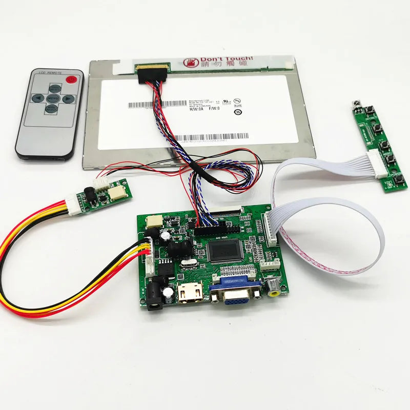 Custom 7 inch Car display capacitive touch module kit1280x800 IPS for Car Raspberry Pi Game PS3 XBox PS4 capacitive touch Monitor Manufacturer