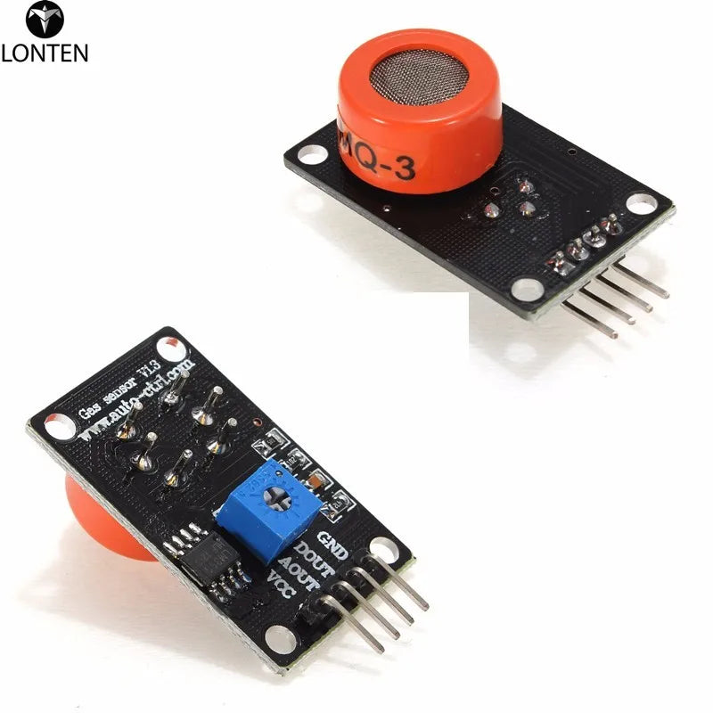 Custom Lonten 5Pcs/lot MQ-3 Alcohol Ethanol Sensor Breath Gas Detector Ethanol Detection for DIY Manufacturer