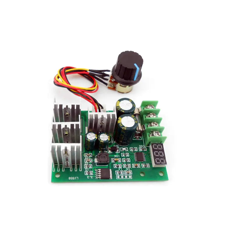 Custom Digital display PWM DC motor speed controller display 0~100% adjustable drive module 6V12V24V36V48V60V Max30A Manufacturer