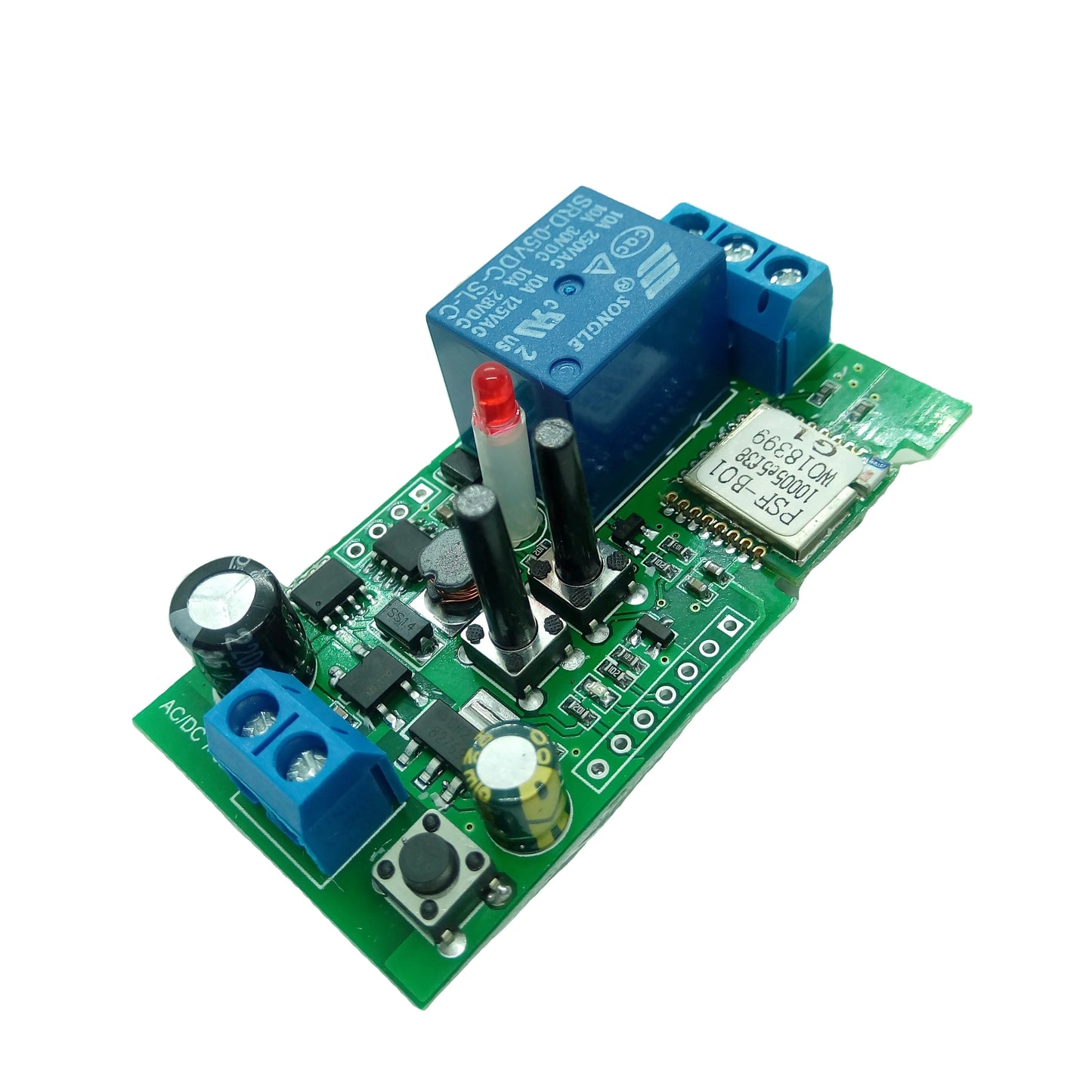 Custom DIY AC/ DC7- 32V garage door switch WiFi Automation for access control system wifi switch module Electronic Component Manufacturer
