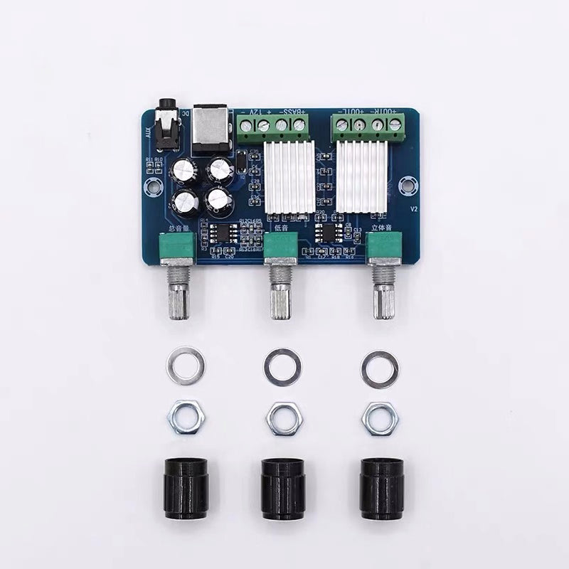 YDA138E 15W + 30W Stereo Digital Amplifier Board Subwoofer 2.1 Channel Class D AMP DC12V audio amplifier board pcb assembly customize