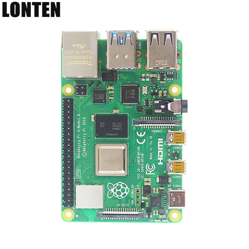 Custom Original Raspberry Pi 4 Model B Development Board 4GB 4G RAM Raspberry Pi 4B Manufacturer