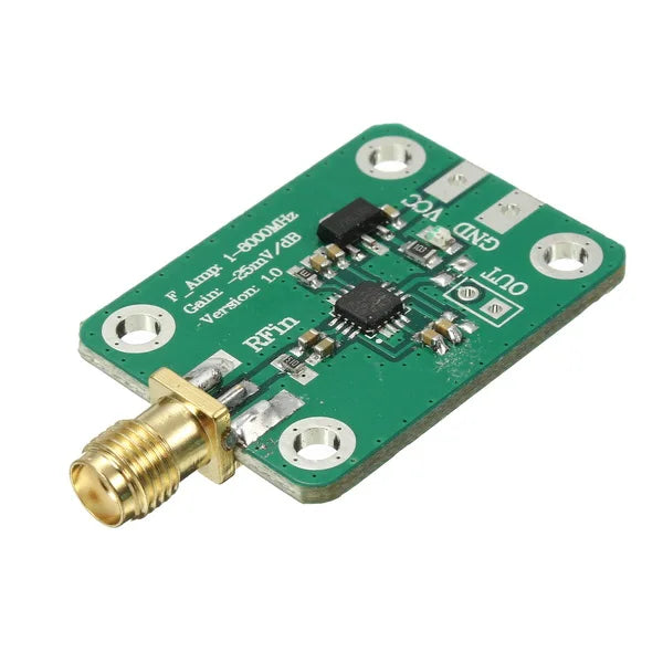 Custom 1-8000MHz AD8318 RF Logarithmic Detector 70dB RSSI Measurement Power Meter modules Manufacturer