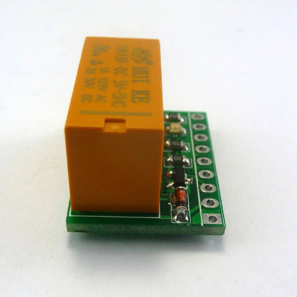 Custom OEM DR21D01*2 2pcs mini Ultralight 1 Channel DPDT Relay Module switch control board for 18650 battery sensor motor driver Manufacturer