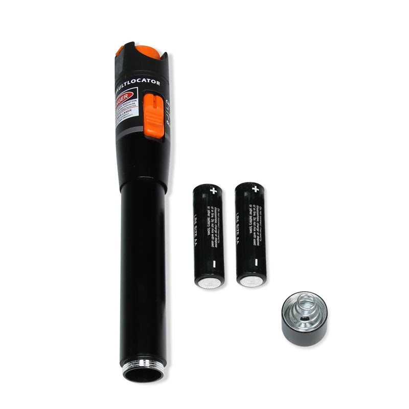 Custom 10PCS 10mW VFL Optical Fiber Cable Tester, 10MW metal Black Fiber Optic Visual Fault Finder 10Km Range 650+10nm Red pen Manufacturer