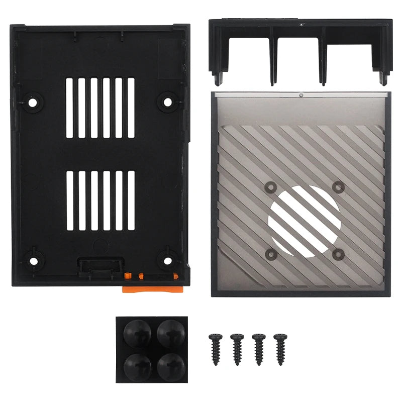 Argon Poly 5 Aluminum Alloy Case Passive Cooling Fan with Radiator Protection Box Optional for Raspberry Pi 5