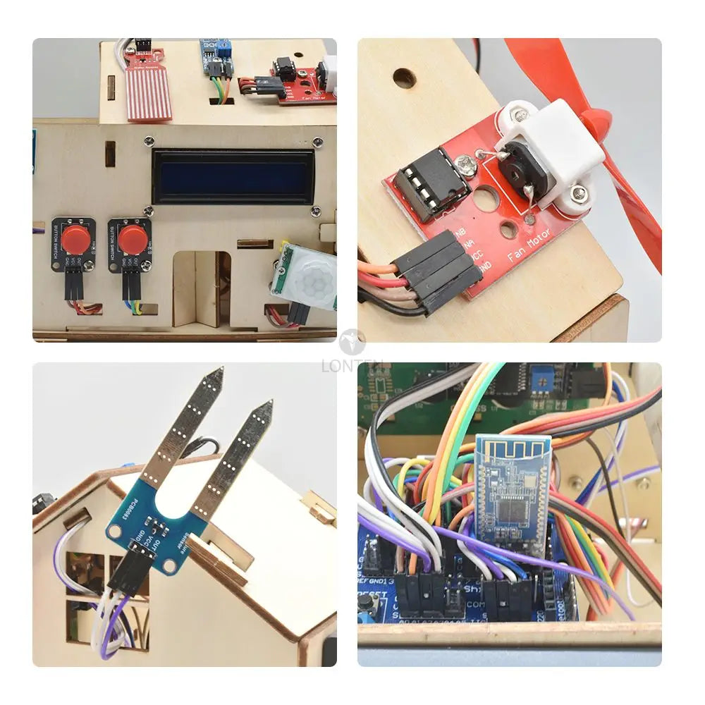 Custom Lonten Smart Home Kit for Arduinos Starter Electronic Learning Kit Remote Control House DIY Project STEM Programming Manufacturer