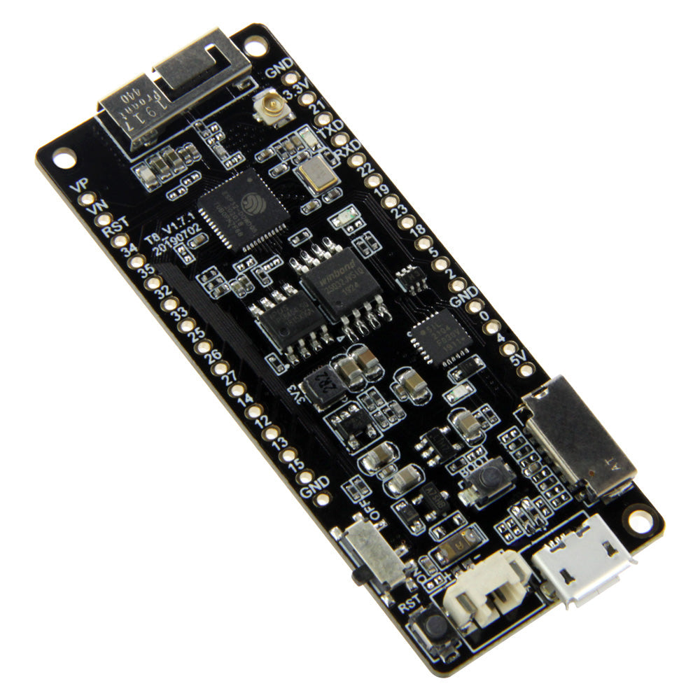 TTGO T8 V1.7.1 ESP32 4MB PSRAM TF CARD 3D ANTENNA WiFi & ESP32-WROVER Micropython Custom PCB tv set box pcba customize