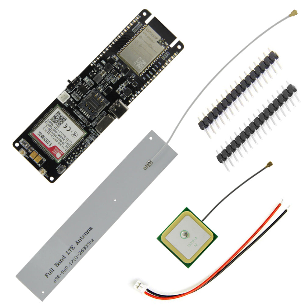 TTGO T-SIM7000G Module ESP32-WROVER-B Chip WiFi 18560 Battery Holder Solar Charge Development Board Custom PCB customize