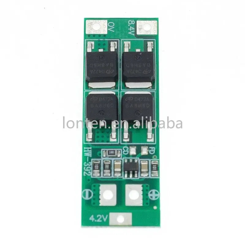 Custom 2S 20A 7.4V 8.4V 18650 Lithium Battery Protection Board/BMS Board Standard/Balance Manufacturer