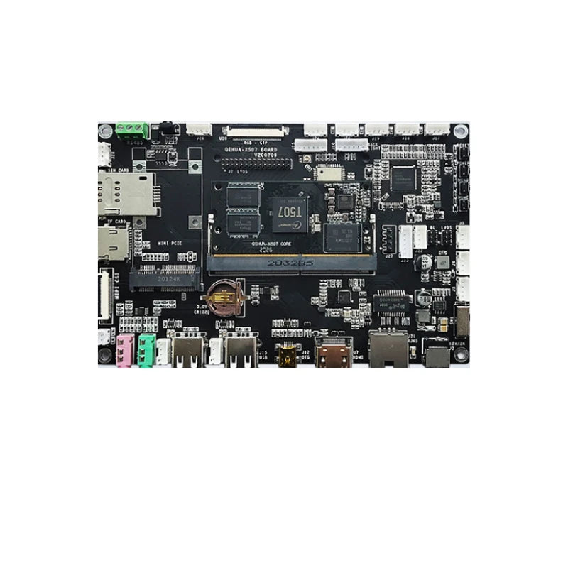 Custom PCBA T507 development board Quanzhi T5 industrial control vehicle regulation Android 10 Ubuntu mainboard LinuxManufacturer