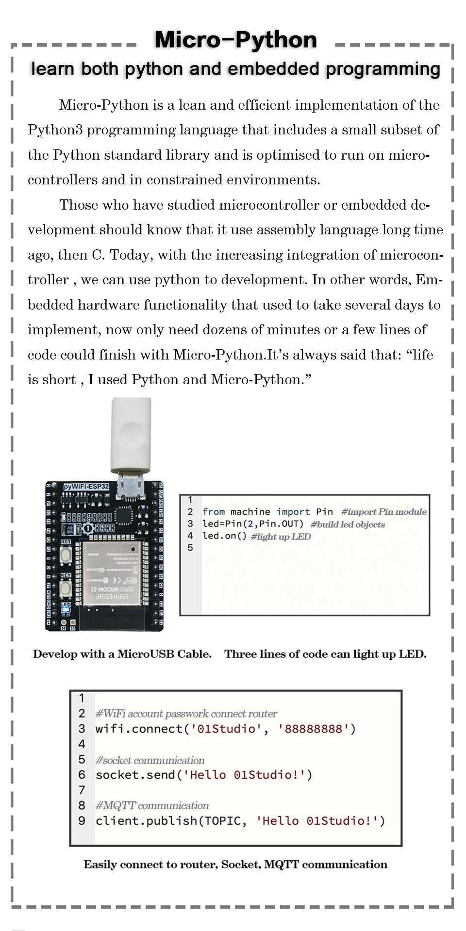 Custom PCB pcba board PyWiFi- ESP32 Development Demo Embedded Board MicroPython WiFi IOT PyBoard Programming