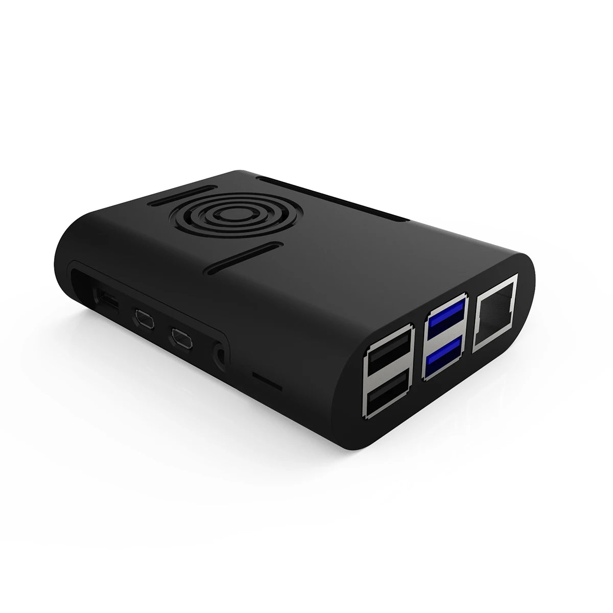 Custom Custom 2020 New style Raspberry Pi 4 ABS Case fan cooling for Raspberry Pi 4 Manufacturer