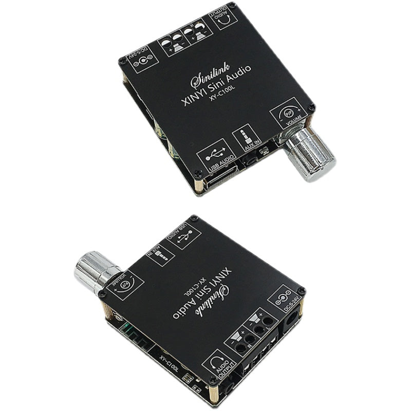 2*100W 5.0 Digital Power Amplifier Board AUX TPA3116 Class D 2.0 CH Stereo Home Music Wireless Module Audio AMP pcb assembly Customize