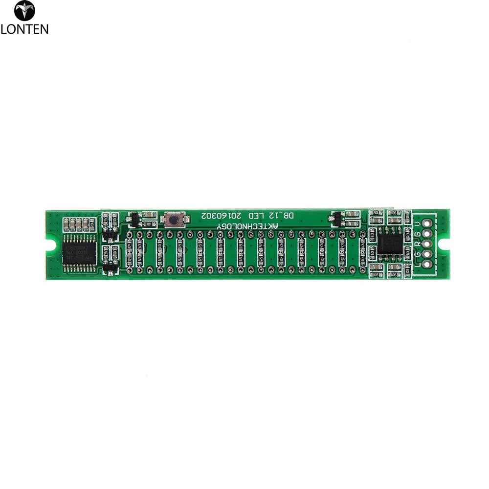 Custom Lonten Assembled Dual 12 Stereo Level Indicator Follow the Music Variation Kit for Power Amplifiers Manufacturer