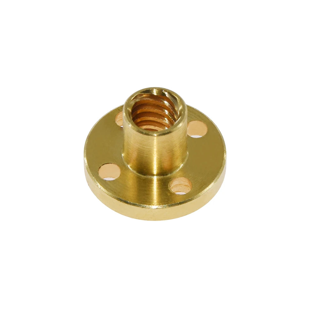 Custom 3D Printer Accessoris Copper Trapezoidal Lead Screw Nut T8 pitch 2mm for Lead 2/8mm screw stepper motor rail screw CNC Manufacturer