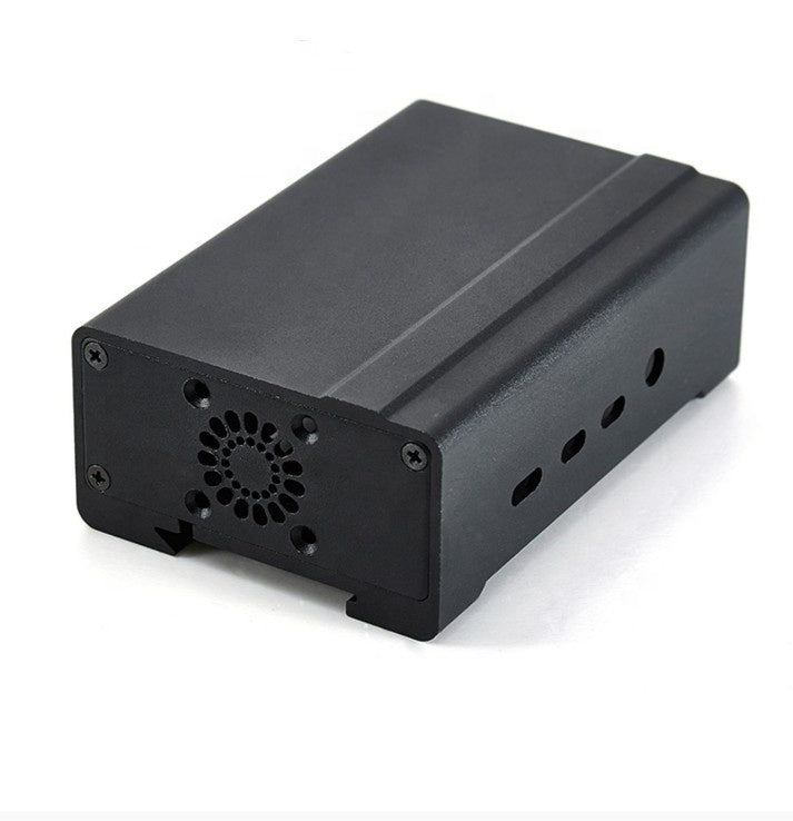 TF sd card Closed Industrial Raspberry Pi Case Aluminum Alloy Enclosure Case + Fan + Heat sink enclosed LT-4BA12 customize