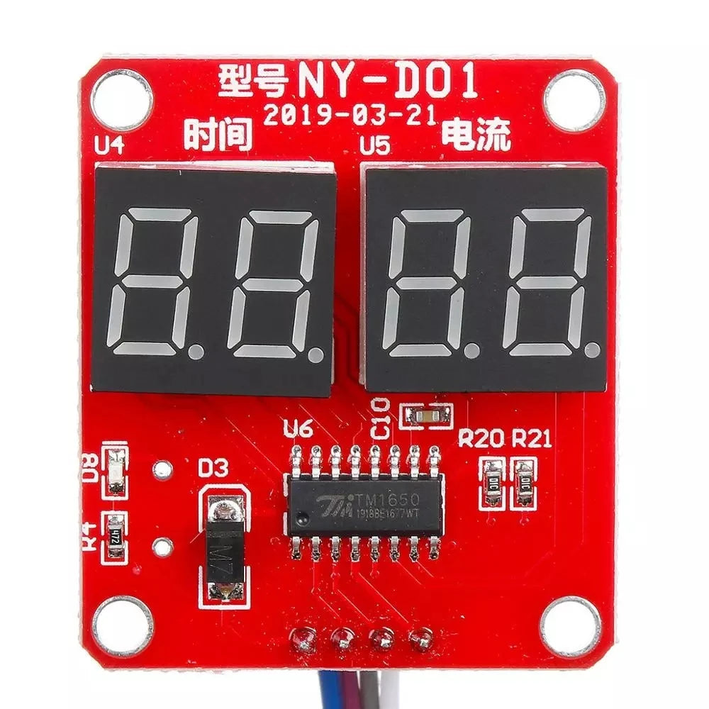 Custom NY-D01 40A/100A Digital Display Spot Welding Module Time and Current Controller Panel Timing Ammeter Spot Welders Control Board Manufacturer