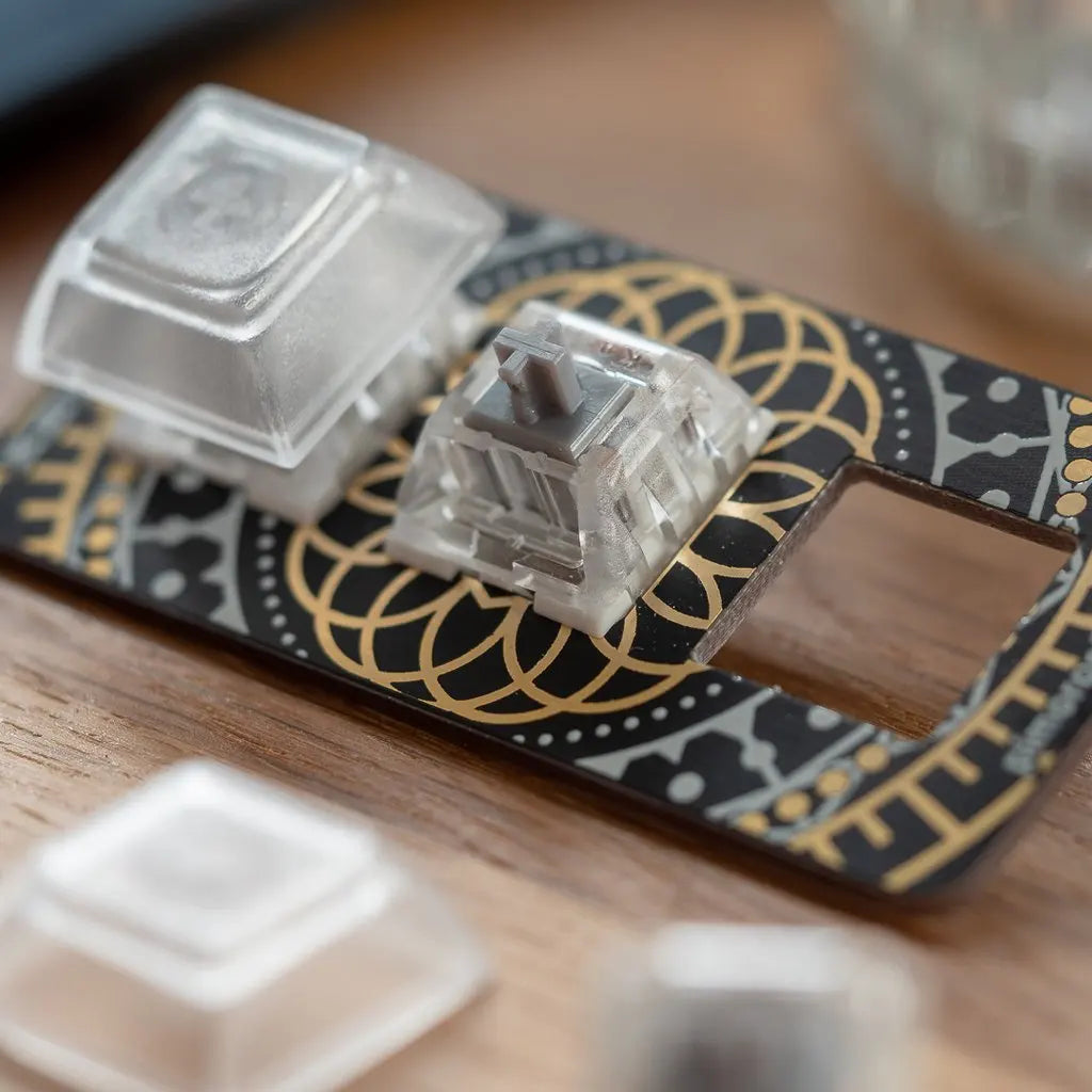 Custom Keybow Mini-3 key with RGB-illuminated Hot-swap mechanical switches clear key caps Manufacturer