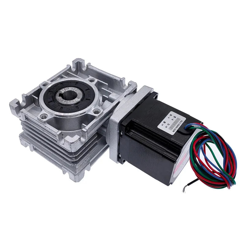 Custom speed reducer worm DC motor gearbox 14mm output 5:1-80:1 RV030 Worm Gearbox Speed Reducer for NEMA 23 Motor Manufacturer