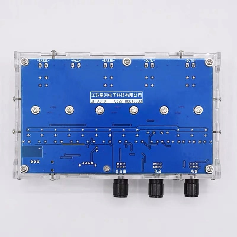 2*50W + 2*100W TPA3116D2 5.0 Digital Amplifier Board Subwoofer 4 Channels TPA3116 Class D AMP amplifier board pcb assembly Customize
