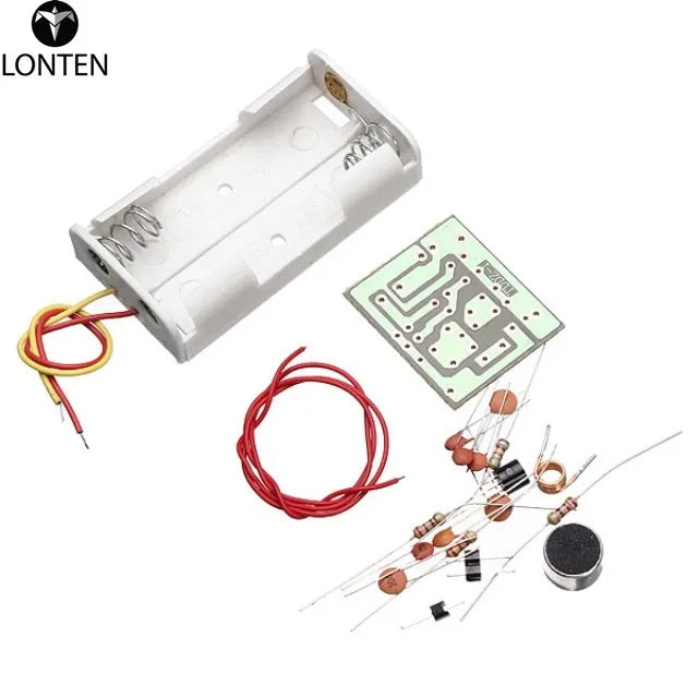 Custom Lonten 2Pcs/lot Wireless Microphone DIY Kit DIY Electronic Learning Kit parts kit Manufacturer