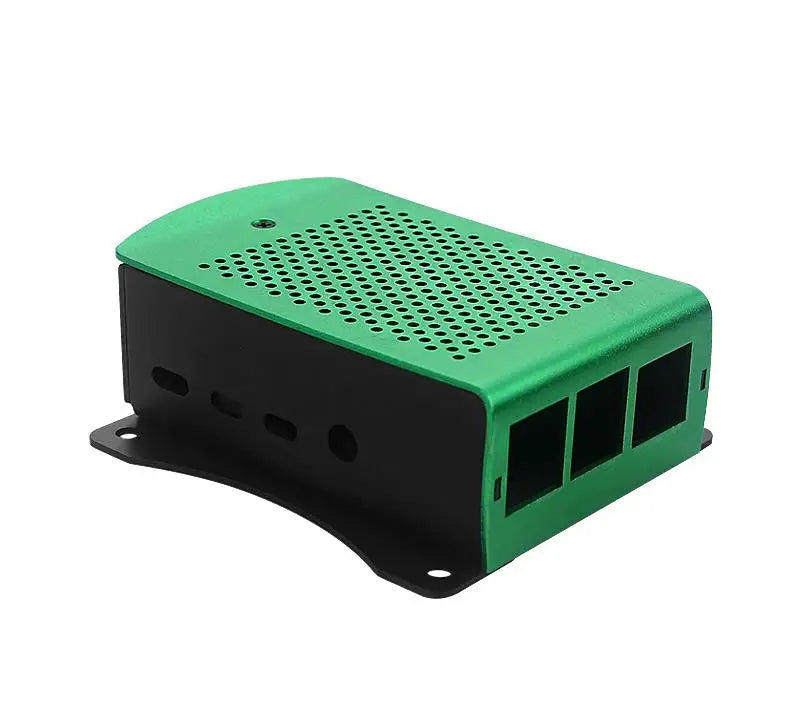 Custom Lonten on stock Aluminum Case Box with high efficient cooling for Raspberry Pi 4- pinup on the wall Manufacturer