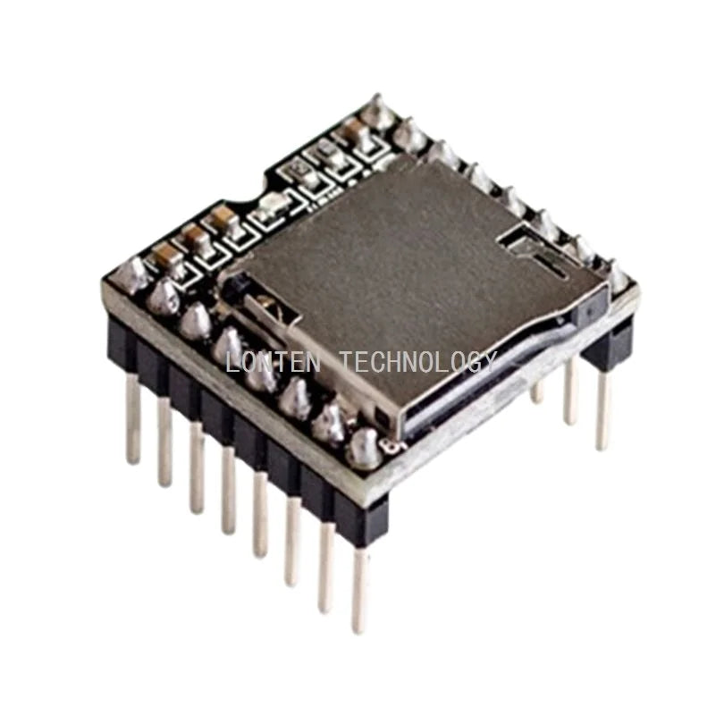 Custom Mini MP3 Player Module DFPlayer 16P Support WAV WMA TF Card FAT16/32 mp3 module Manufacturer