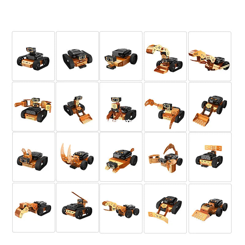 Custom Qdee Variety Robot Intelligent Programming Education Robot Car Kit DIY Hiwonder Magic Microbit Programming Manufacturer