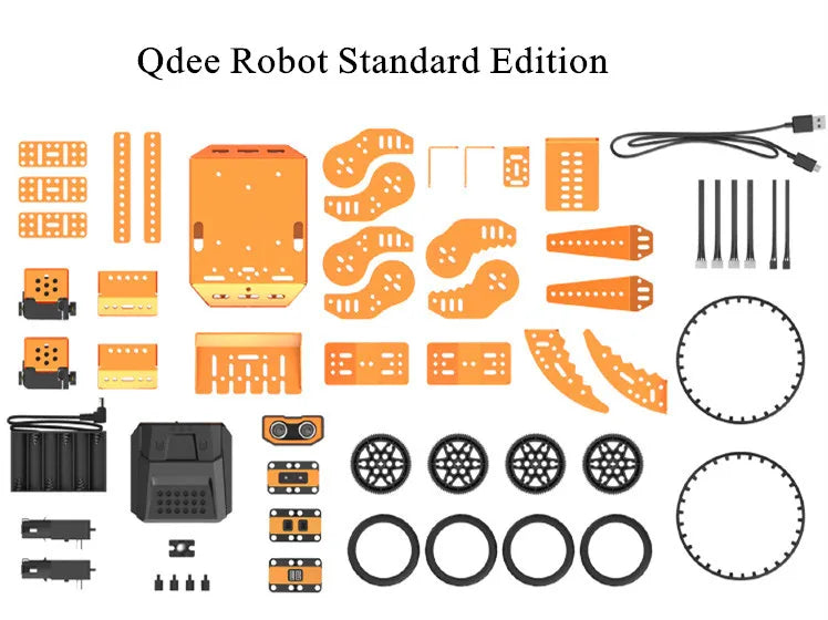 Custom Qdee Variety Robot Intelligent Programming Education Robot Car Kit DIY Hiwonder Magic Microbit Programming Manufacturer