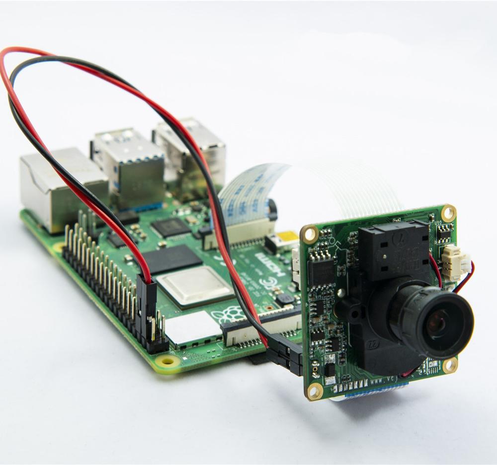 CS-MIPI-IMX307 for Raspberry Pi 4/3B+/3 and Jetson Nano XavierNX, IMX307 MIPI CSI-2 2MP Star Light ISP Camera Module pcba