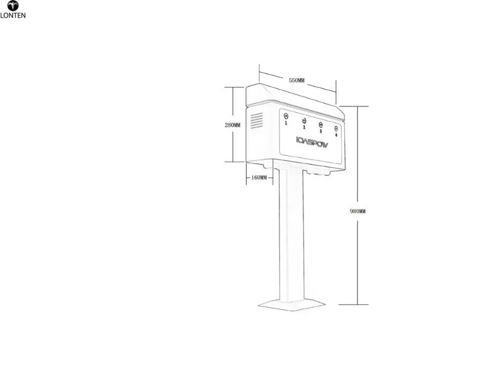 Custom Electric Tricycle Intelligent Charging Pile Charging Station Lonten Factory Outlet Custom accepted Manufacturer