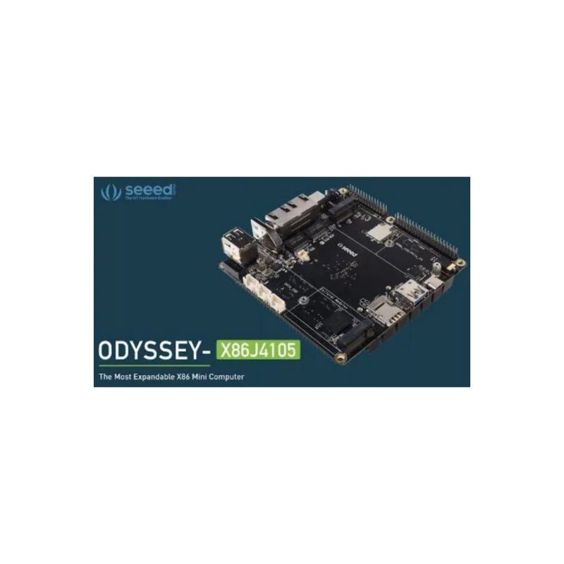 Custom ODYSSEY - X86J4125864 Most expandable Win10 Mini PC (Linux and Ard Core) with 8GB RAM + 64GB eMMC (TELEC) Custom PCB Manufacturer