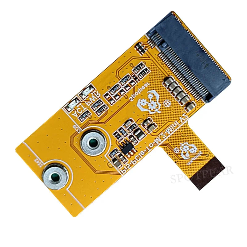 Raspberry Pi 5 PCIe to M.2 NVMe SSD Mini V2 Active Cooler Fan Board FPC One-Body & Differential Matching Pi5 2230 2242