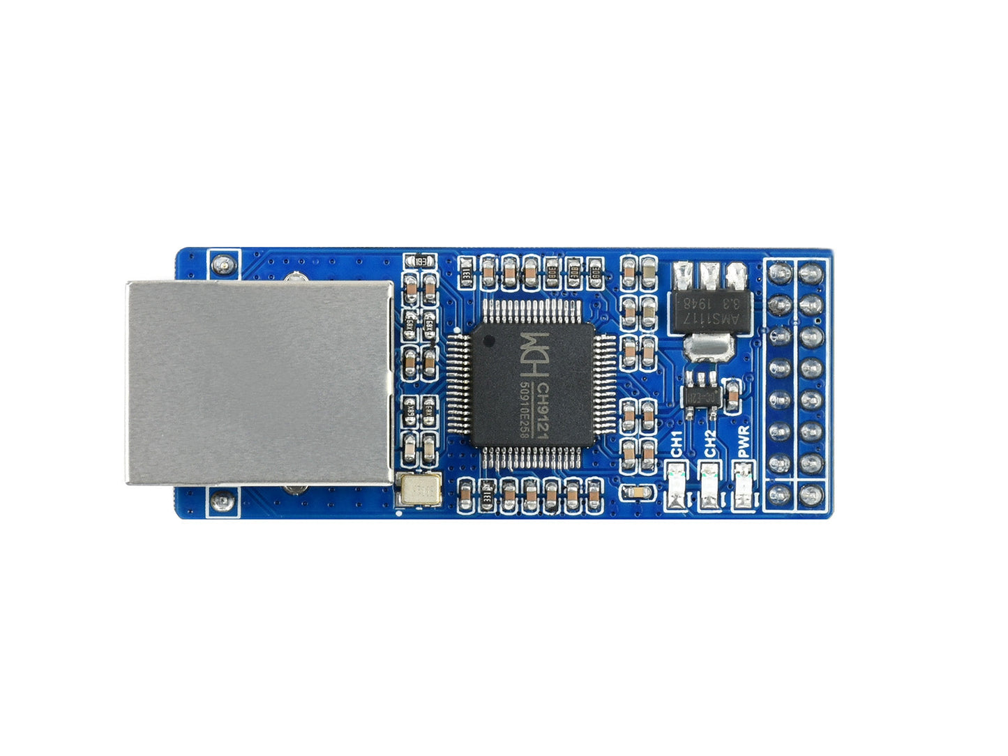 2-CH UART To Ethernet ConverterSerial Port Transmission Module Control Interface Supports Raspberry Pi STM32 Custom PCB oem pcb