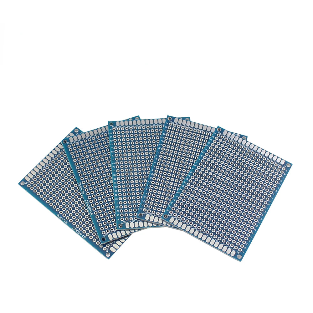 Custom Double Side PCB Prototype Board 3x7 5x7 7x9cm Copper Plate Universal Protoboard,DIY Prototyping Printed Circuit for arduin0 Manufacturer