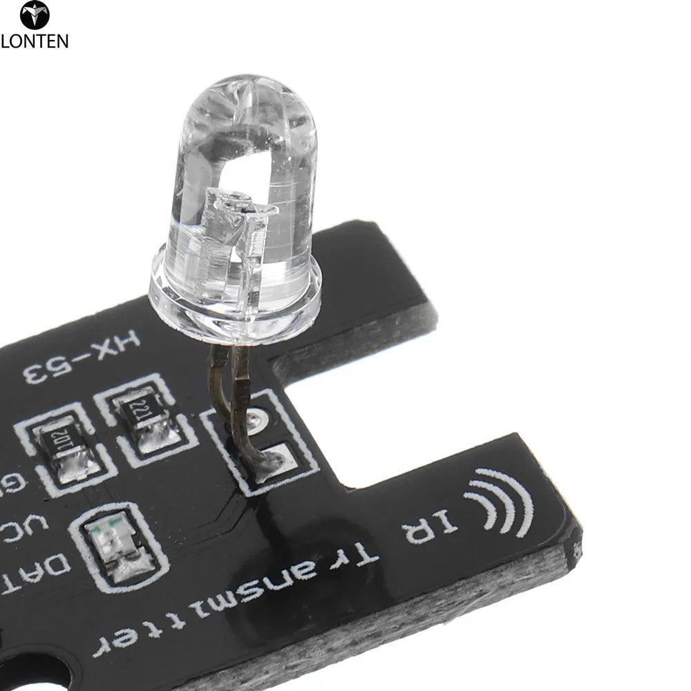 Custom Lonten 10Pcs/Lot Electronic Block Infrared Emission Module IR Transmitter Infrared Sensor Module With LED Manufacturer