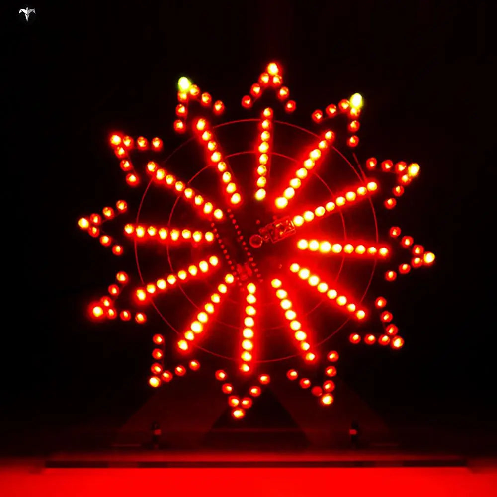 Custom Lonten DIY Colorful LED Automatic Rotating Ferris Wheel Kit Electronic Components DIY Ferris Wheel Infrared Remote Ferris Wheel Manufacturer