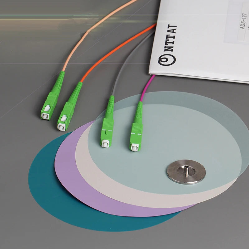 Custom 50PCS/bag Fiber Diamond fiber polishing sandpaper 1u 203mm Fiber polishing paper fiber abrasive sheet supplies Manufacturer