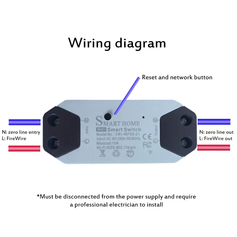 Custom New For EWeLink Smart Remote Control Wifi Wireless Switch Module 1CH/4CH AC 90-250V Inching Self-locking RF Receive Smart Electr Manufacturer