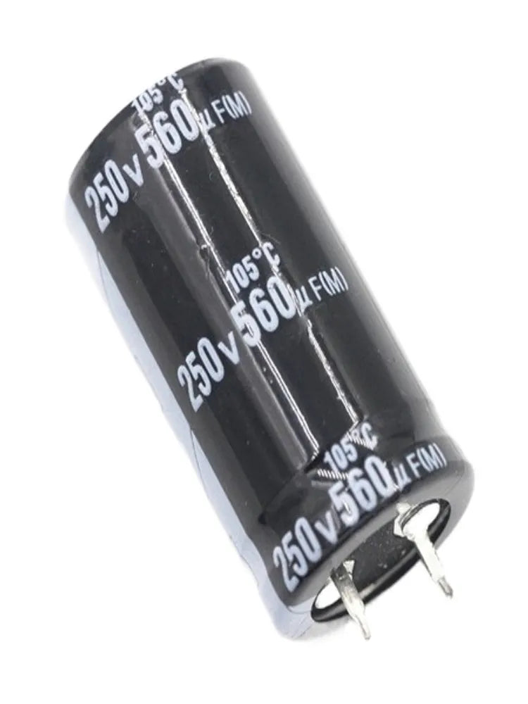 Custom high quality 250V560UF 22X35 22X40MM aluminum electrolytic capacitors 250V560UF 22x35 22x40 25x30 25x35MM Manufacturer