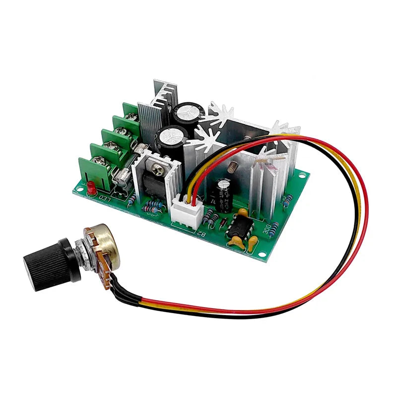 Custom DC motor speed regulator 12V 24V 36V 48V High power drive module PWM motor controllers 20A current regulator Manufacturer