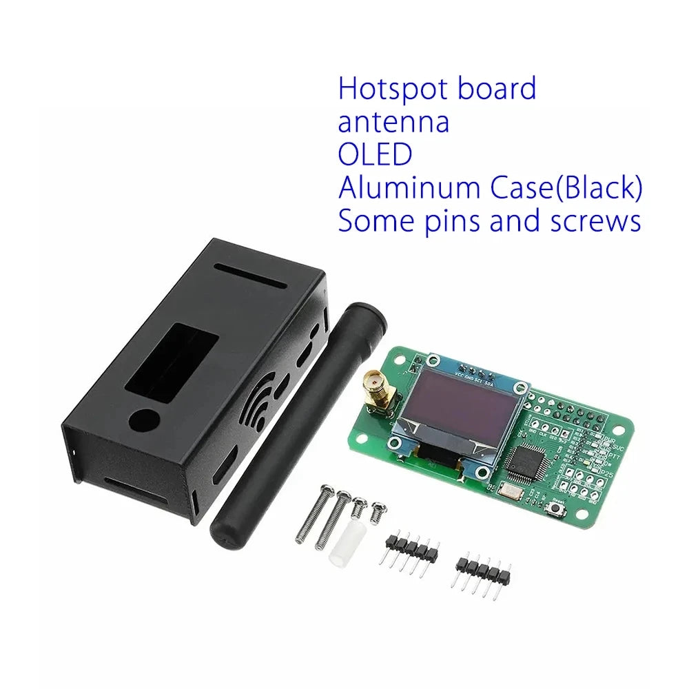 Custom Antenna + Aluminum Case + OLED + MMDVM Hotspot Support P25 DMR YSF For Raspberry Pi Pi-Zero W, Pi 3, Pi 3B+ Manufacturer