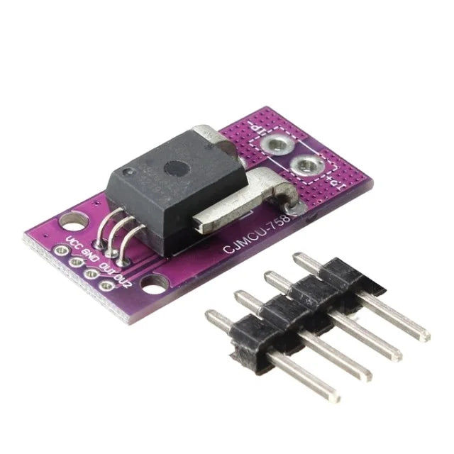 Custom Lonten CJMCU-758 ACS758LCB-050B-PFF-T Linear Current Sensor Hall Current Module For DIY Manufacturer