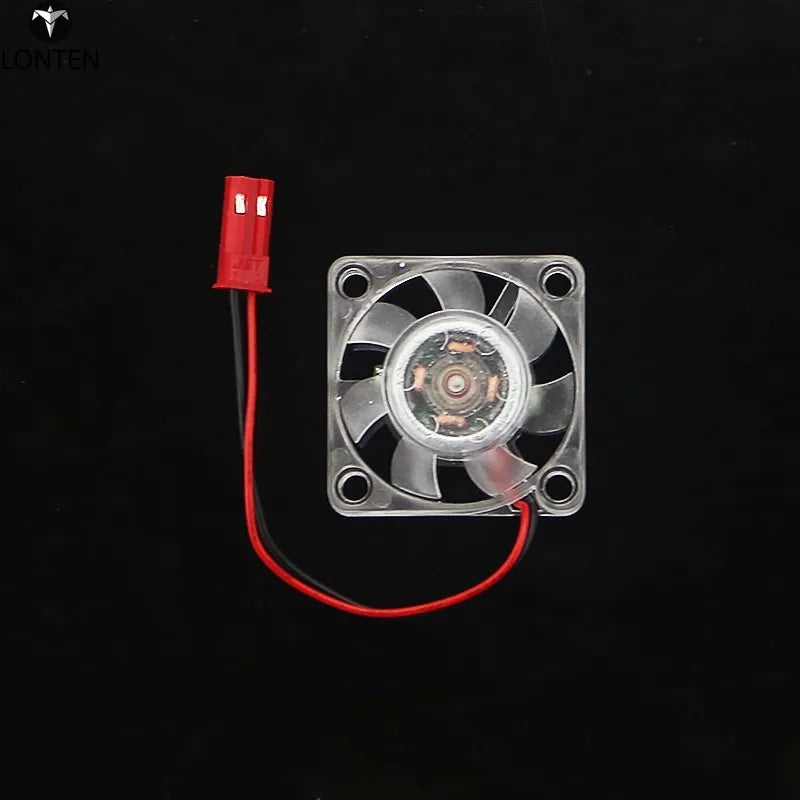 Custom Lonten Raspberry Pi LED Cooling Fan 5V Back Light Shining LED Fan with 2 Blue Light LED for Raspberry Pi 4B/3B+/3B Manufacturer
